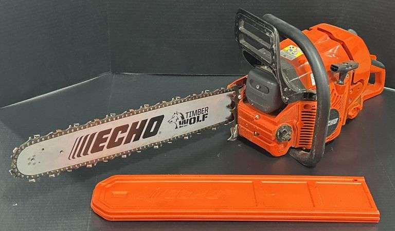 (DZ) Echo 20” 59.8cc Gas 2-Stroke Timberwolf Chainsaw - Kraft Auction ...