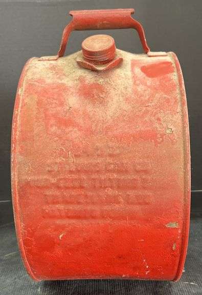 St. Louis Can Co. Safety Gas Can.