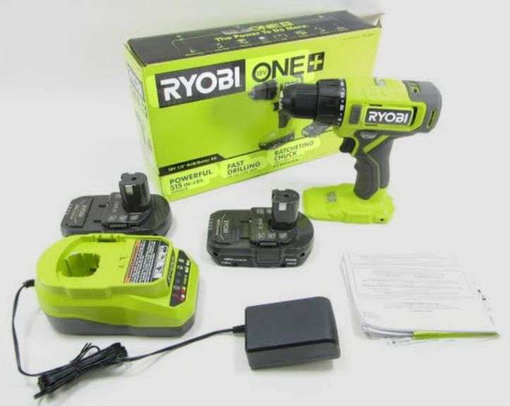 (CC) Ryobi ONE+ 18V 1/2" Drill/Driver Kit