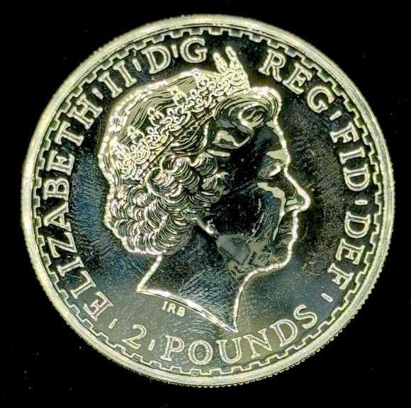 2008 1oz .999 Fine Silver Britannia Silver Coin