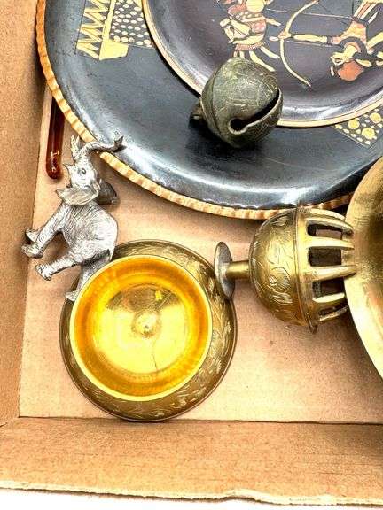 Variety Of Brass Figurines