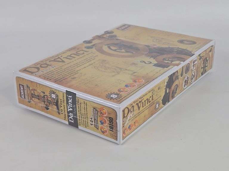 Academy Da Vinci Machine Series Clock Hobby Model Kit - Sealed