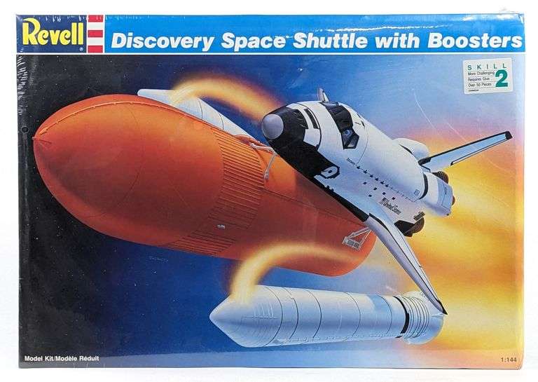 Revell 04736 Space Shuttle Discovery & Booster Rockets 1:144 - Polgári repülés - Repülők - Makett