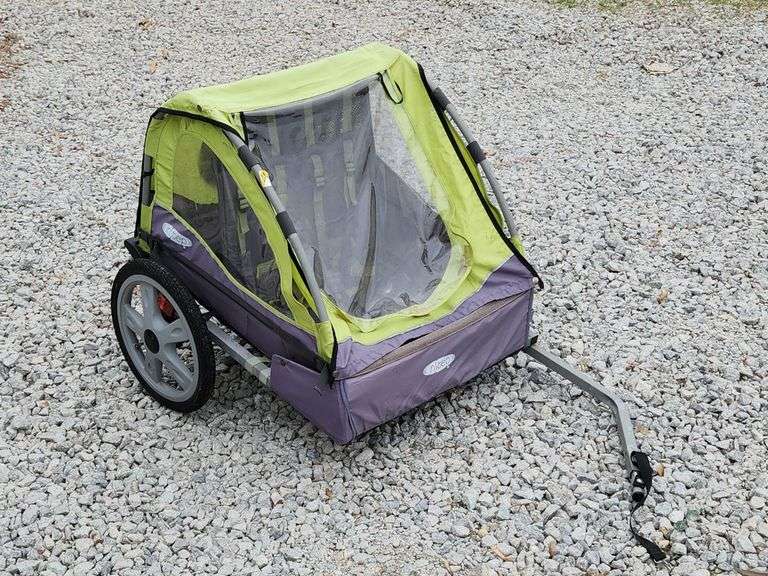 (AK) Instep Double Seat Bicycle Trailer