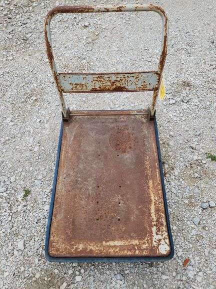 (AA) Metal Shop Cart 36" x 25" x 34"