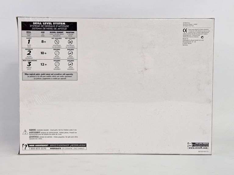 1/72 Scale Revell Sikorsky CH-54A Skycrane Army Model Kit - Sealed