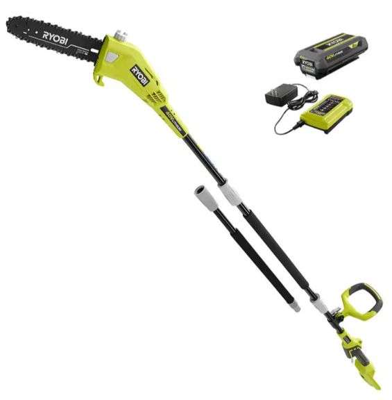 (CC) Ryobi 40V 10" Cordless Pole Saw