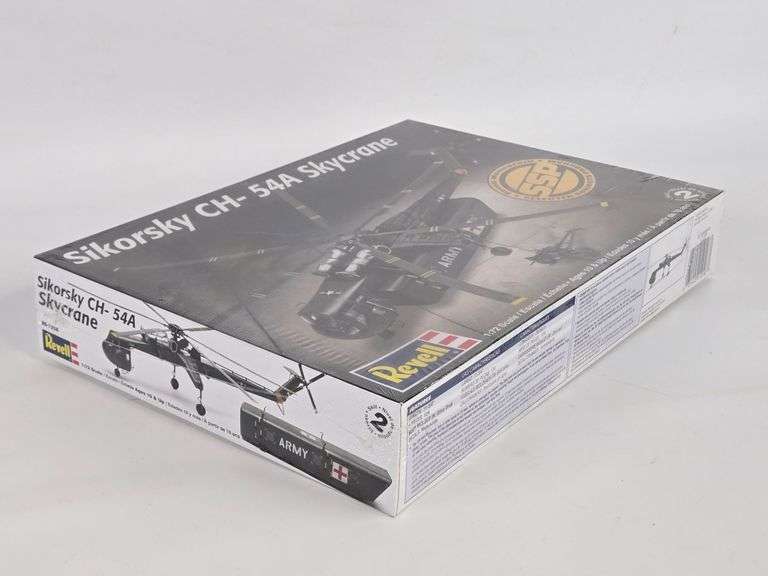 1/72 Scale Revell Sikorsky CH-54A Skycrane Army Model Kit - Sealed