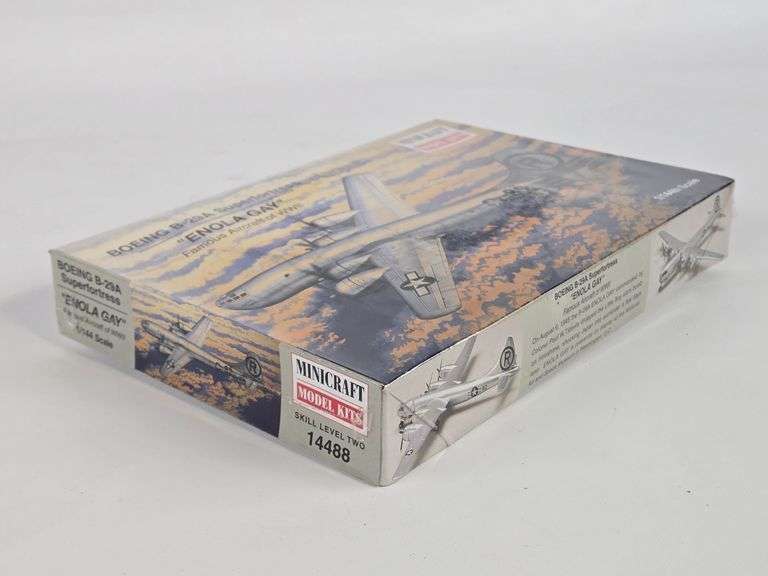 1/144 Minicraft Boeing B-29A Superfortress "Enola Gay" Aircraft Model Kit - Sealed