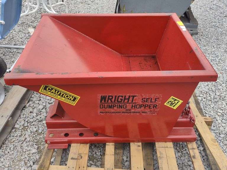 (ZZ) Wright Self-Dumping Hopper