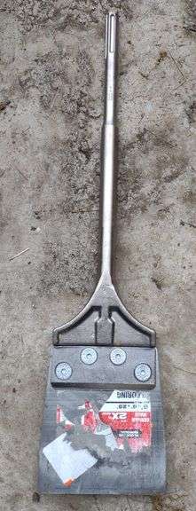 (CC) 6-inch SDS-Max Floor Scraper