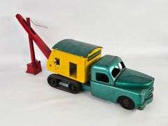Vintage Structo Construction Co. Mounted Steam Shovel Truck