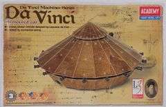 Academy Da Vinci Machine Series Armoured Car Hobby Model Kit - Sealed