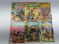 (D) Marvel Conan The Barbarian Comic Books