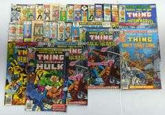 (D) Marvel The Thing Comic Books