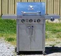 (G) Char-Broil Stainless Outdoor Gas Grill