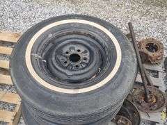 (G) Dean Polaris 78 Tires w/ Rim & Front Axle/Breaking System Components