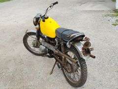 (AJ) 1970 Suzuki T125 Motorcycle