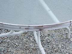 (AB) 48" Tempered Glass Patio Table