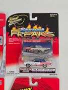 (9) Johnny Lightning Die-Cast Cars In Blister Packages
