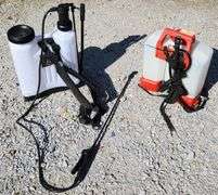 (G) (2) Back Pack Sprayers