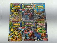 (D) Marvel The Thing Comic Books