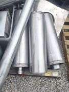 (G) Pallet of Stainless Chimney Ducts, Vent Pipes, Hoods, & More