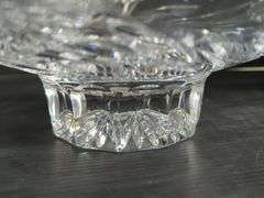 (Y) European Crystal Daisy Bowl
