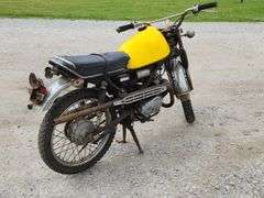 (AJ) 1970 Suzuki T125 Motorcycle