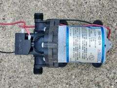 (G) Johnson 10 Sea Horse Out Board Boat Motor, (3) Trolling Motors And More
