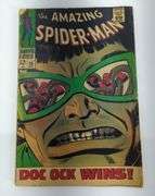 (D) Marvel The Amazing Spider-Man Comics #55, #56, And #63