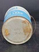 Vintage Metal Oscar Meyer 100% Leaf Lard, Armour's Star Pure Lard, Oscar Meyer White Clover Pure Lar