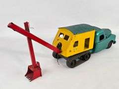 Vintage Structo Construction Co. Mounted Steam Shovel Truck