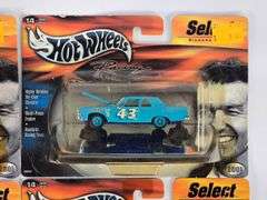 (4) Hot Wheels Racing Nascar Select Series Cars In Blister Packages
