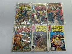 (D) Marvel Conan The Barbarian Comic Books