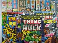 (D) Marvel The Thing Comic Books