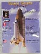 1/200 Scale Lindberg Space Shuttle w/ Booster Rockets Model Kit - Sealed