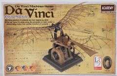 Academy Da Vinci Machine Series Flying Machine Hobby Model Kit - Sealed