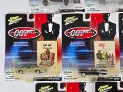 (10) Johnny Lightning James Bond 007 Die-Cast Cars In Blister Packages