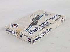 1/600 Sca;e Entex Boeing SST 2707 PANAM Airline Airplane Model Kit - NIB