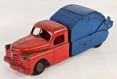 Vintage Structo Sanitation System Garbage Truck