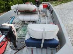 (K) Basstender 11.3 Fishing Boat With Trailer