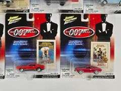(10) Johnny Lightning James Bond 007 Die-Cast Cars In Blister Packages