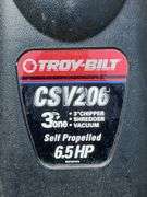(G) Troy-Bilt Self-Propelled Walk-Behind 3-In-One