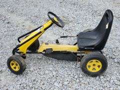 (J) Kids Pedal Cart And In Ground Excavator