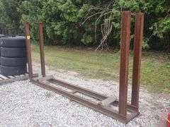 (G) Metal Firewood Rack