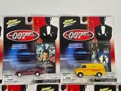 (10) Johnny Lightning James Bond 007 Die-Cast Cars In Blister Packages
