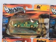 (4) Hot Wheels Racing Nascar Select Series Cars In Blister Packages