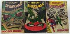 (D) Marvel The Amazing Spider-Man Comics #55, #56, And #63