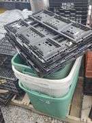 (AA) Pallet of Dairy Crates & Storage Totes